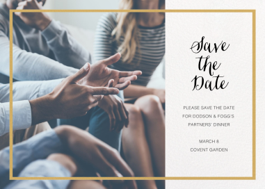 Idylle (Photo Save the Date) - Event Save the Date by Paperless Post