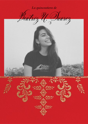 Ornate Occasion Photo - Quinceañera Invitation by Paperless Post