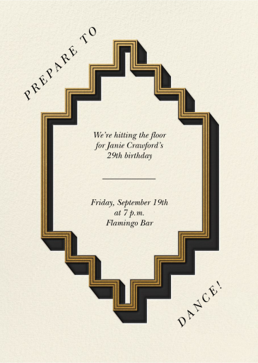 Polygon - Birthday Invitation by Paperless Post