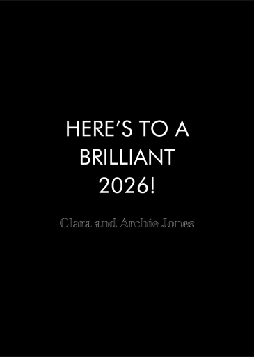 Peace Moderne - New Year's Card by Paperless Post - Back