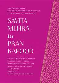 Choli - Wedding Invitation by Paperless Post