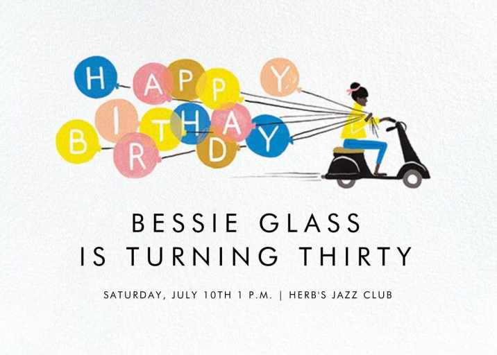 Birthday Scooter by Rifle Paper Co.