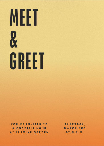 Eventide - Networking Event Invitation by Paperless Post