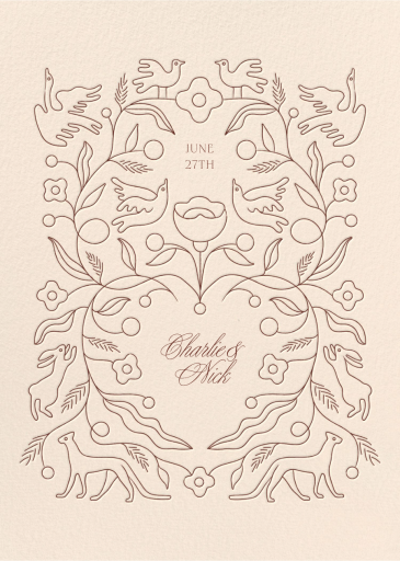 Fable - Wedding Invitation by Rubinski Works