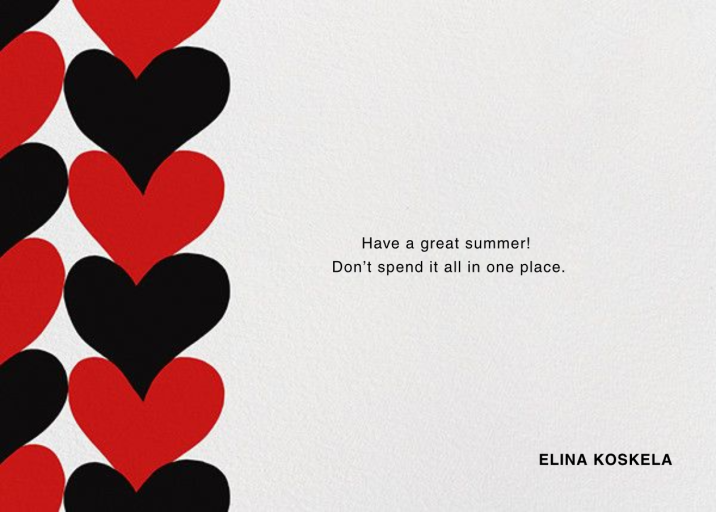 Siamilaissydamet (Stationery) by Marimekko