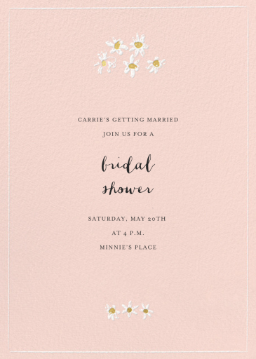 Better Daisies - Bridal Shower Invitation by Mr. Boddington's Studio