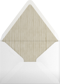 Pine Cone Bow - Paperless Post Envelope