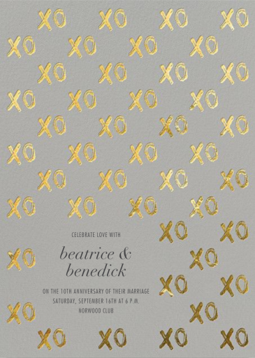 Bisou Bisou - Celebration Invitation by Kelly Wearstler