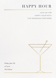 Tini Time - Happy Hour Invitation by Paperless Post
