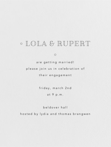 Candace - Engagement Party Invitation by Paperless Post