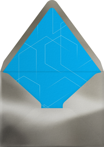 Geometric Lines - Paperless Post Envelope