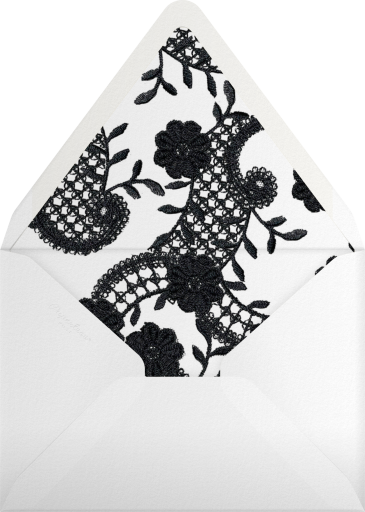 Vintage Lace - Oscar de la Renta Envelope