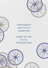 Bike Wheels by Linda and Harriett