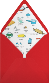 Pig Out Party - Richard Scarry Envelope