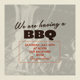 Cookout Season by Few & Fahr Studio