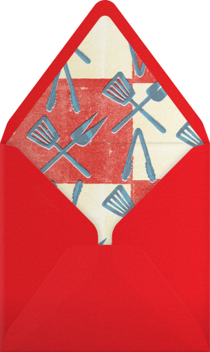 Tong Time - Paperless Post Envelope