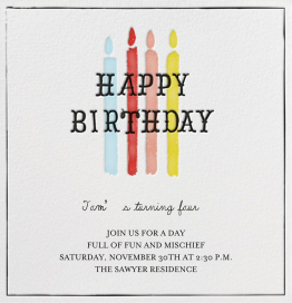 Blow Out the Candles by Mr. Boddington's Studio