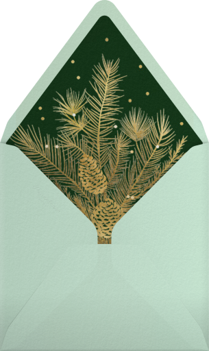 Yule Blooms - Paperless Post Envelope