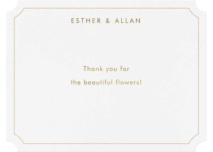 Erte (Thank You) - Stationery by Crane & Co.