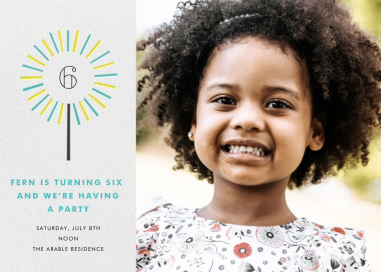 Year of the Sparkler (Photo) - Birthday Invitation by Paperless Post