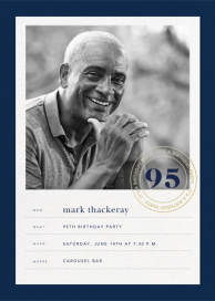 Stamped Birthday - Birthday Invitation by Sugar Paper