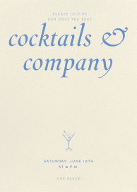 Claro - Cocktail Party Invitation by Paperless Post
