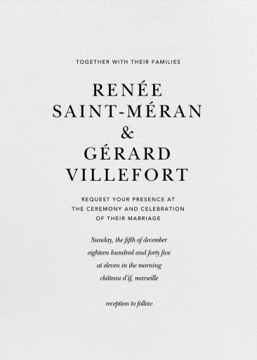 Konfetti Photo - Invitation by Kelly Wearstler - Back
