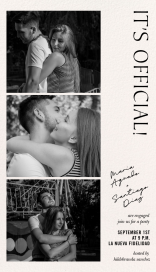 Photo Booth Film - Engagement Party Invitation by Paperless Post