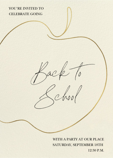 Good Apple - Get-Together Invitation by Paperless Post