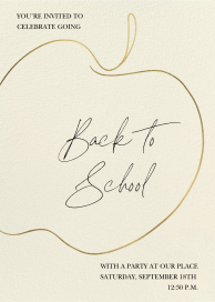 Good Apple - Get-Together Invitation by Paperless Post