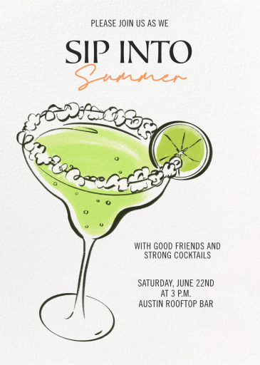 Drunk in Love - Summer Party Invitation by Paperless Post