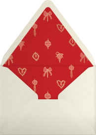 Christmas Tree Viewing - Paperless Post Envelope