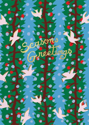 Jolly Flight (Danielle Kroll) - Holiday Card by Red Cap Cards