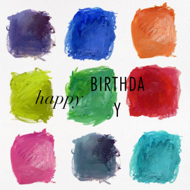 True Colors - Birthday Card by Kelly Wearstler