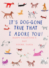 Dogs for Days - Valentine's Day Card by Mr. Boddington's Studio