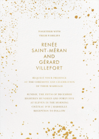 Splatter Cloth I - Printable Invitation by Paperless Post