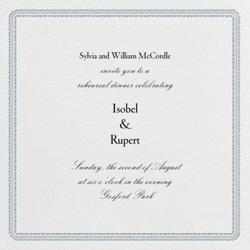 Dashwood - Wedding Weekend Invitation by Paperless Post