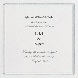 Dashwood - Rehearsal Dinner Invitation by Paperless Post