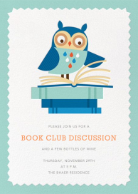 Owl-Nighter - Get-Together Invitation by Petit Collage