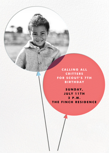 Balloon Pops - Valentine's Day Invitation by Paperless Post