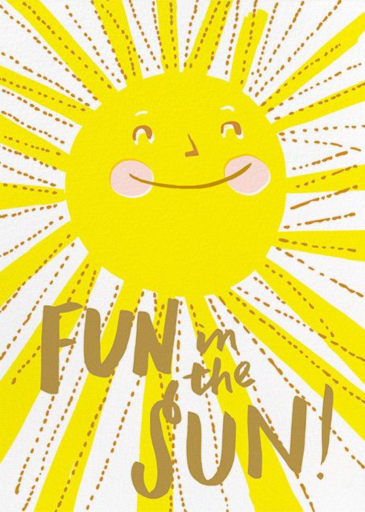 Fun In the Sun Hello Lucky - Moving Announcement by Hello!Lucky