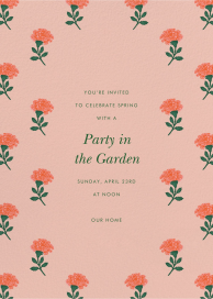 Dianthus Floral - Party Invitation by Rifle Paper Co.