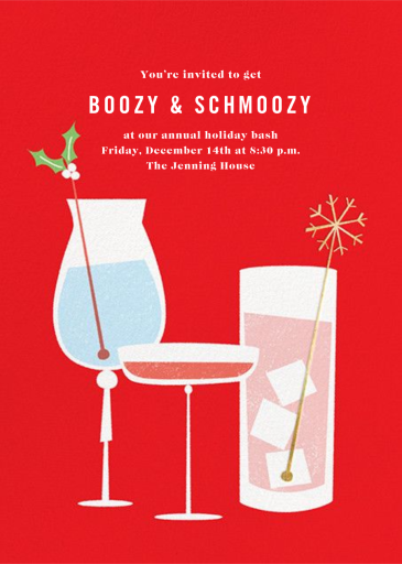 Mistletoe Mixology - Party Invitation by Paperless Post