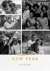 New Year Cutouts by Paperless Post