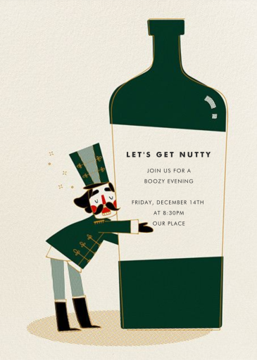 Nutcracker's Delight - Party Invitation by Paperless Post