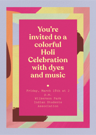 It’s a Sherbet - Holi Invitation by Paperless Post