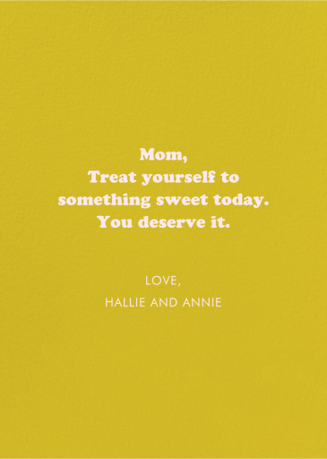 Mom Genes - Mother's Day Card by Party Mountain - Back