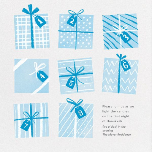 Eight Crazy Nights - Invitation by Paperless Post