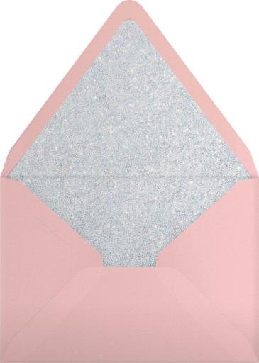 Snowflake Ribbon - Paperless Post Envelope