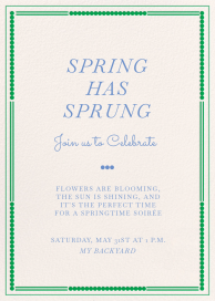 Dotted Charm - Spring Party Invitation by Paperless Post